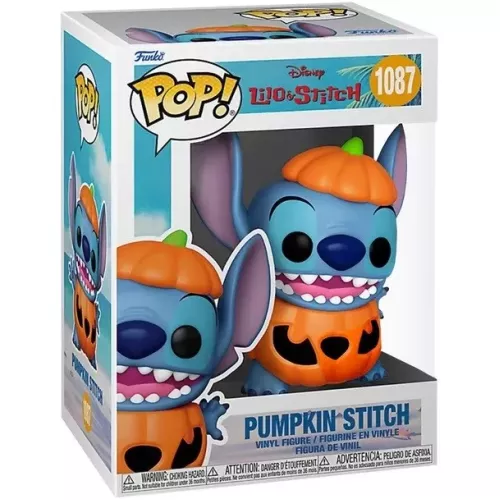 Funko Pop! Pumpkin Stitch #1087 Disney Lilo & Stitch Box