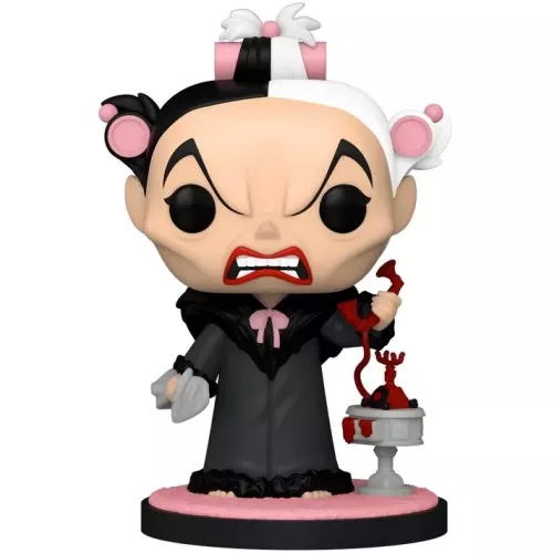 Funko Pop! Cruella De Vil #1090 in Curlers Disney Villains