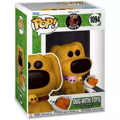 Funko Pop! Dug with Toys #1094 Disney Pixar Dug Days Box