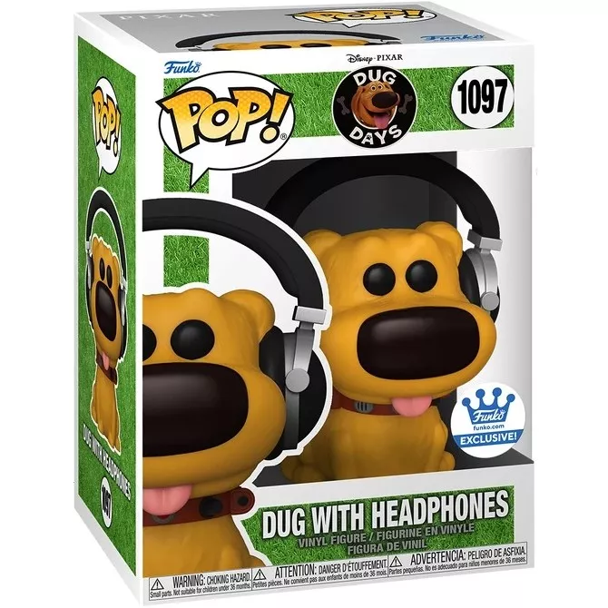 Dug with Headphones Box