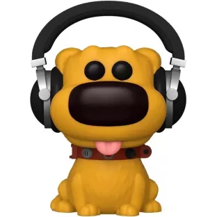Dug with Headphones
