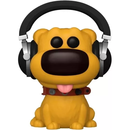 Dug with Headphones