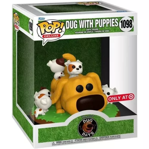 Funko Pop! Dug with Puppies #1098 Disney Pixar Dug Days Box