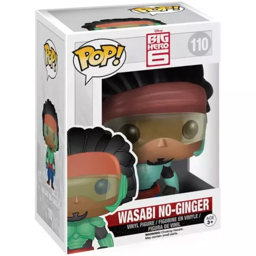 Funko Pop! Wasabi No-Ginger #110 Disney Big Hero 6 Box