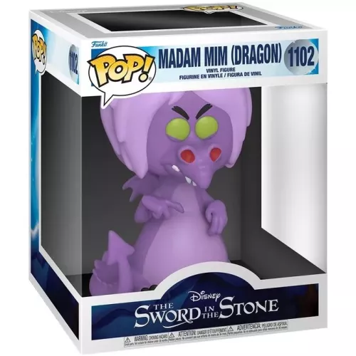 Funko Pop! Madam Mim (Dragon) #1102 6 Inch Disney The Sword in the Stone Box