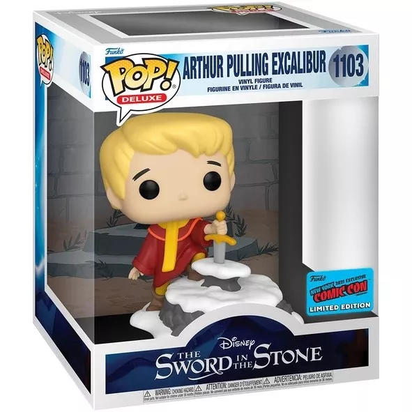Arthur Pulling Excalibur Box