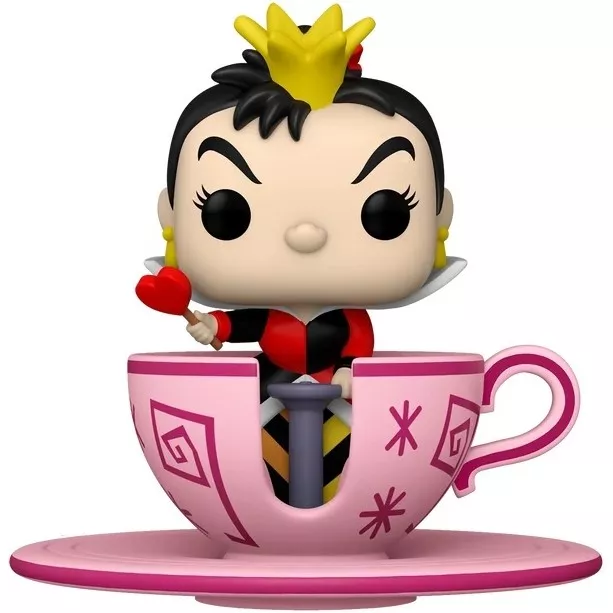 Queen of Hearts at the Mad Tea Party Attraction