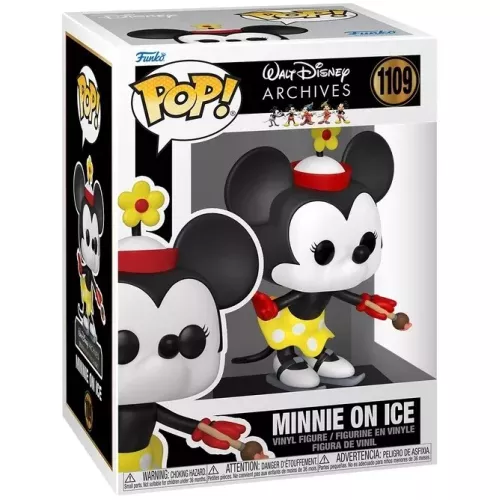 Funko Pop! Minnie on Ice #1109 Walt Disney Archives Box