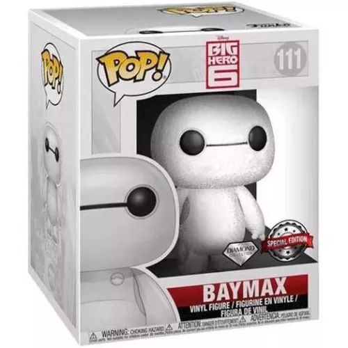 Funko Pop! Baymax #111 6 Inch Diamond Collection Disney Big Hero 6 Box