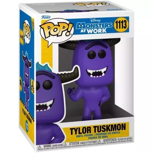 Funko Pop! Tylor Tuskmon #1113 Disney Monsters at Work Box