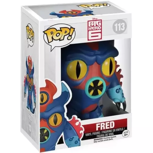 Funko Pop! Fred #113 Disney Big Hero 6 Vinyl Figure Box