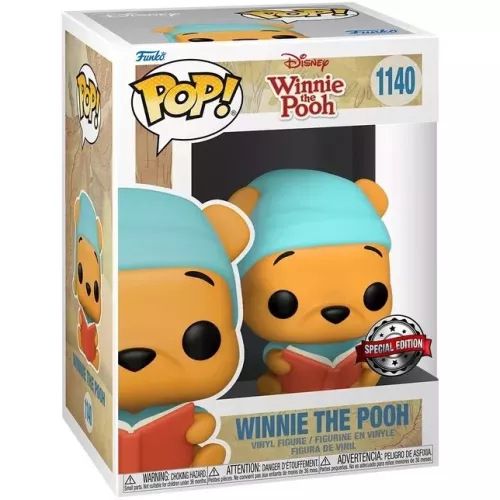 Funko Pop! Winnie the Pooh #1140 Reading Disney Winnie the Pooh Box