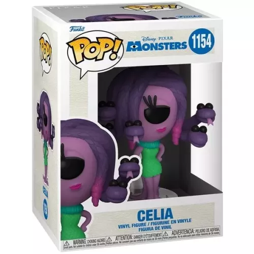 Funko Pop! Celia #1154 Disney Pixar Monsters Vinyl Figure Box
