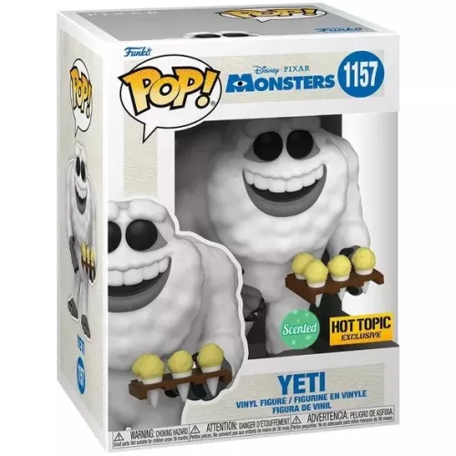 Funko Pop! Yeti #1157 Scented Disney Pixar Monsters Box