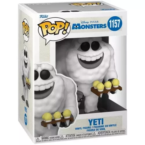 Funko Pop! Yeti #1157 Disney Pixar Monsters Vinyl Figure Box