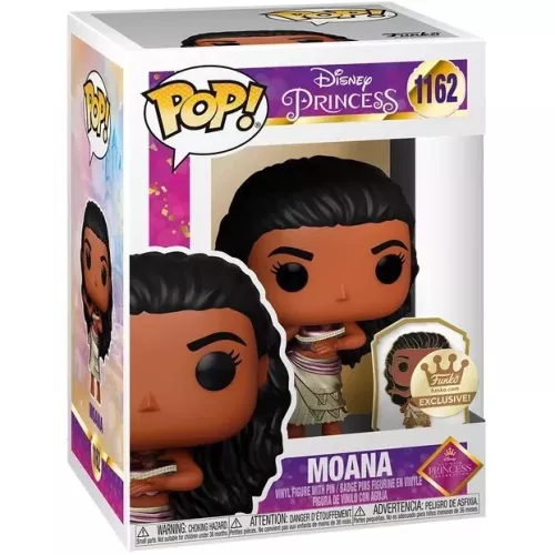 Funko Pop! Moana #1162 Metallic Sepia Disney Princess Box