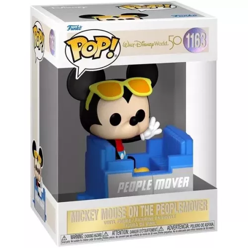 Funko Pop! Mickey Mouse on the Peoplemover #1163 Walt Disney World. 50 Box