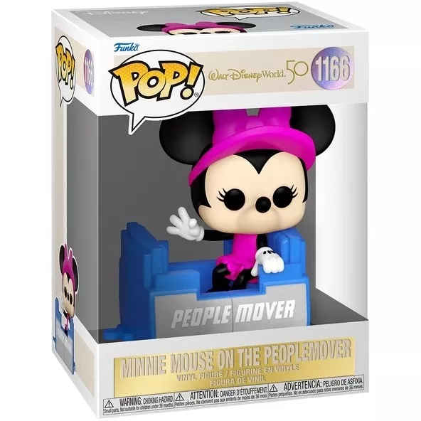 Minnie Mouse on the Peoplemover Box