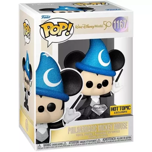 Funko Pop! Philharmagic Mickey Mouse #1167 Diamond Collection Box