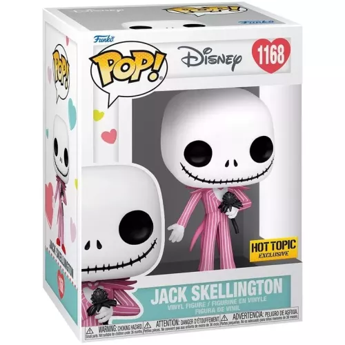 Funko Pop! Jack Skellington #1168 Valentine's Day Disney Box