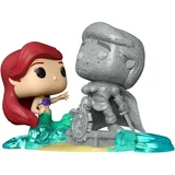 Ariel with Eric Statue
