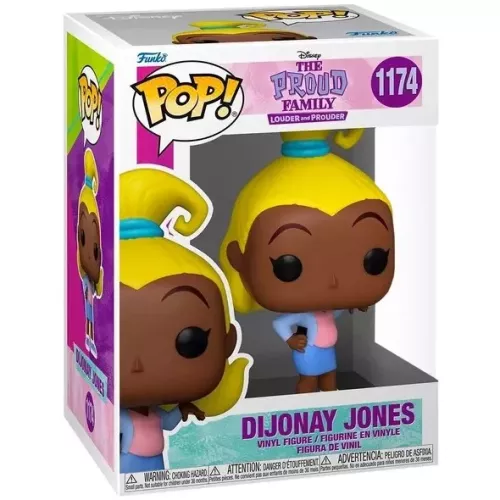 Funko Pop! Dijonay Jones #1174 Disney The Proud Family Louder and Prouder Box