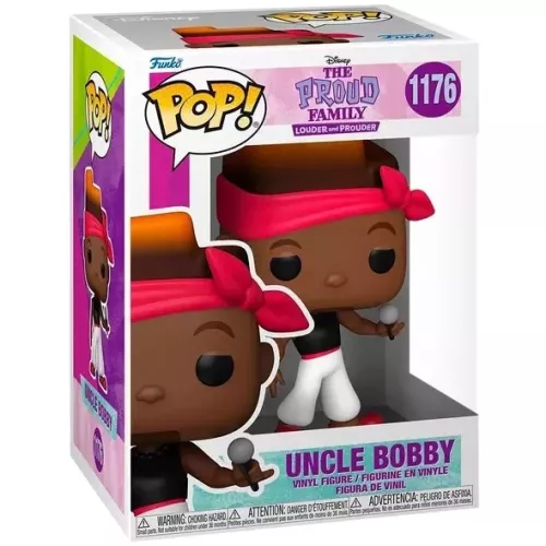 Funko Pop! Uncle Bobby #1176 Disney The Proud Family Louder and Prouder Box