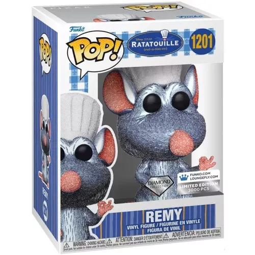 Funko Pop! Remy #1201 Diamond Collection Disney Pixar Ratatouille (Rat-a-too-ee) Box