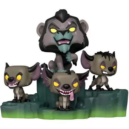 Funko Pop! Villains Assemble: Scar with Hyenas #1204