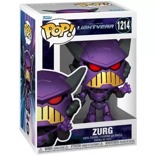 Funko Pop! Zurg #1214 Disney Pixar Lightyear Vinyl Figure Box