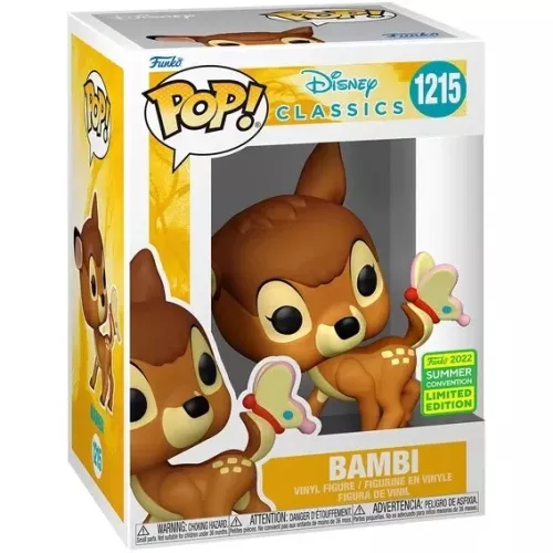 Funko Pop! Bambi #1215 with Butterfly Disney Classics Box