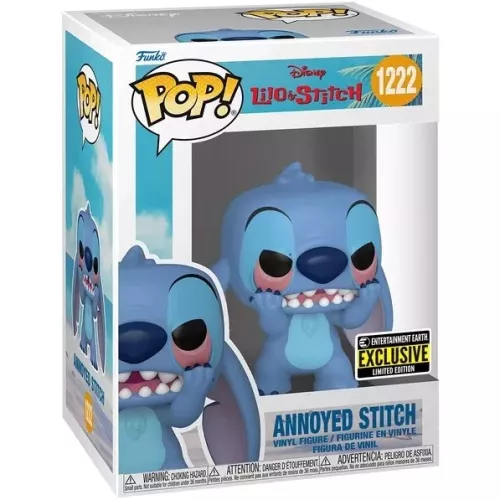 Funko Pop! Annoyed Stitch #1222 Disney Lilo & Stitch Box