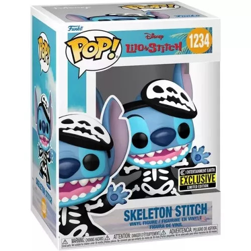 Funko Pop! Skeleton Stitch #1234 Disney Lilo & Stitch Box