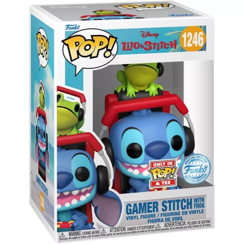 Gamer Stitch with Frog