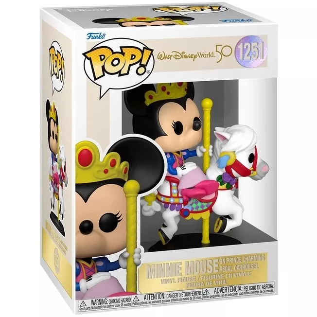 Minnie Mouse on Prince Charming Regal Carrousel Box