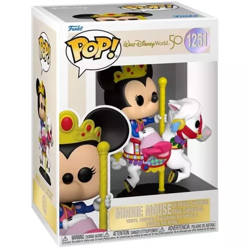 Funko Pop! Minnie Mouse on Prince Charming Regal Carrousel #1251 Box