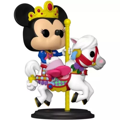 Minnie Mouse on Prince Charming Regal Carrousel