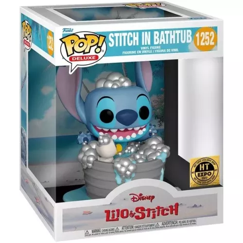 Funko Pop! Stitch in Bathtub #1252 Disney Lilo & Stitch Box
