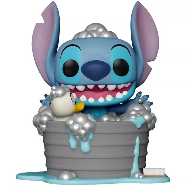 Stitch in Bathtub