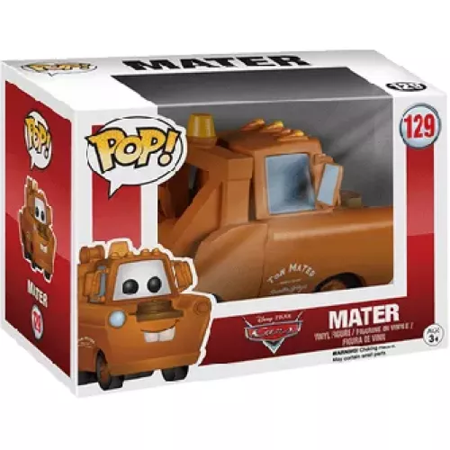Funko Pop! Mater #129 Disney Pixar Cars Vinyl Figure Box