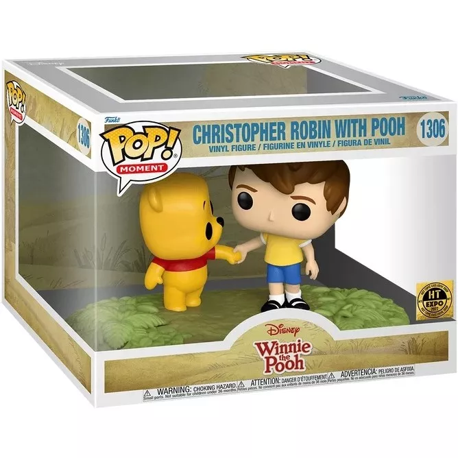 Christopher Robin with Pooh Box