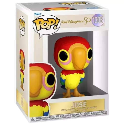 Funko Pop! Jose #1308 Walt Disney World. 50 Vinyl Figure Box