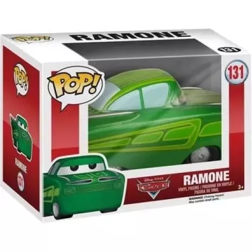 Funko Pop! Ramone #131 Green Disney Pixar Cars Vinyl Figure Box