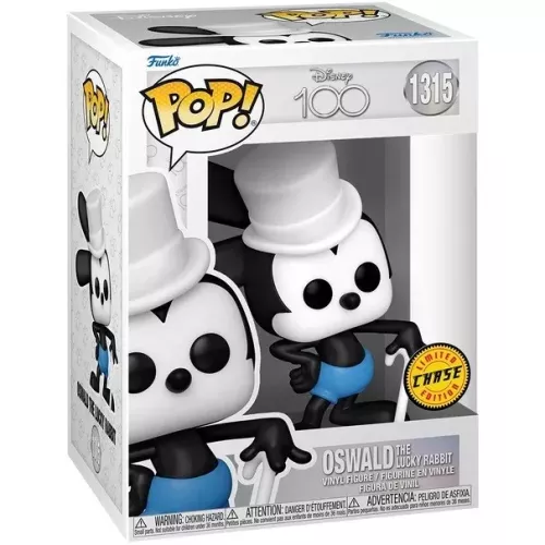 Funko Pop! Oswald the Lucky Rabbit #1315 with Top Hat Box