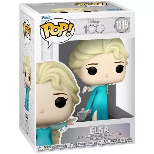 Funko Pop! Elsa #1319 Magic Dress Disney 100 Vinyl Figure Box