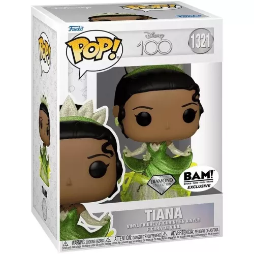 Funko Pop! Tiana #1321 Magic Dress Diamond Collection Box