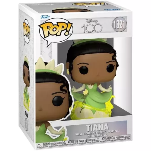 Funko Pop! Tiana #1321 Magic Dress Disney 100 Vinyl Figure Box