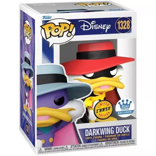 Funko Pop! Darkwing Duck #1328 Yellow Suit Chase Disney Box