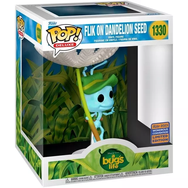 Flik on Dandelion Seed Box