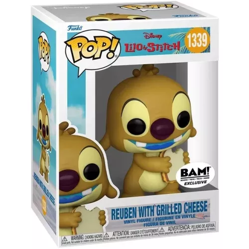 Funko Pop! Reuben with Grilled Cheese #1339 Disney Lilo & Stitch Box